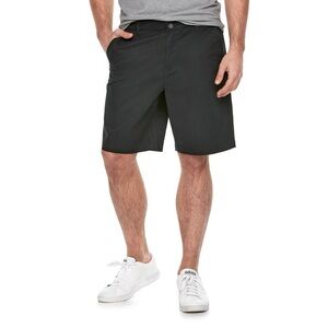 🆕 MARC ANTHONY Slim-Fit Stretch Flex-Waistband Luxury Shorts SIZE 38 charcoal